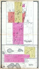 Waldron, Osseo, Hillsdale County 1916 Published by Standard Map Company